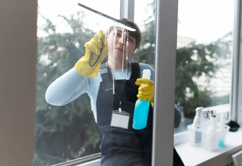 Nettoyage de vitres intérieures et extérieures à Urçay